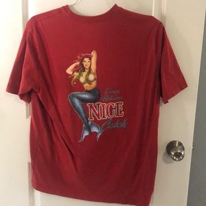 Tommy Bahama Mermaid Nice Catch T-shirt